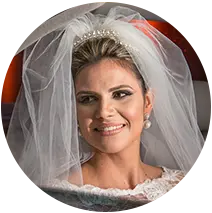 Jamille Schramm, noiva.