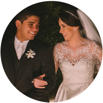 Roberta Viviane, noiva. 