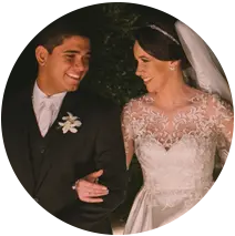 Roberta Viviane, noiva. 