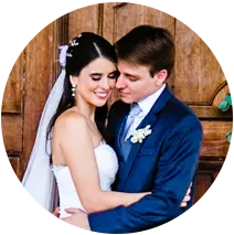 Ana Luisa D'Almeida, noiva.