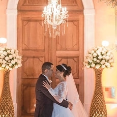 Maria de Fátima e Vinicius