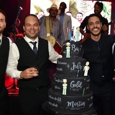 Aniversário dos Médicos Bruno, Gustavo, Marcelo e Joberto