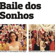 Sétima Edição do Baile Sonho de Menina é destaque nos jornais
