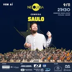 Neojiba Convida: Saulo e Orquestra Juvenil da Bahia se apresentam na Pupileira 