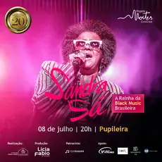 Sandrá Sá se apresenta em Salvador na Pupileira 