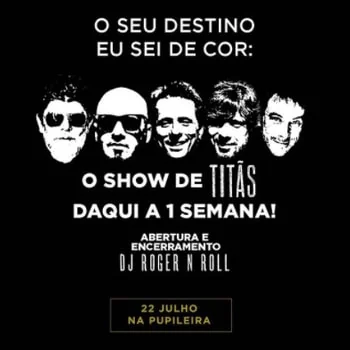 Titãs fazem show em Salvador na Pupileira