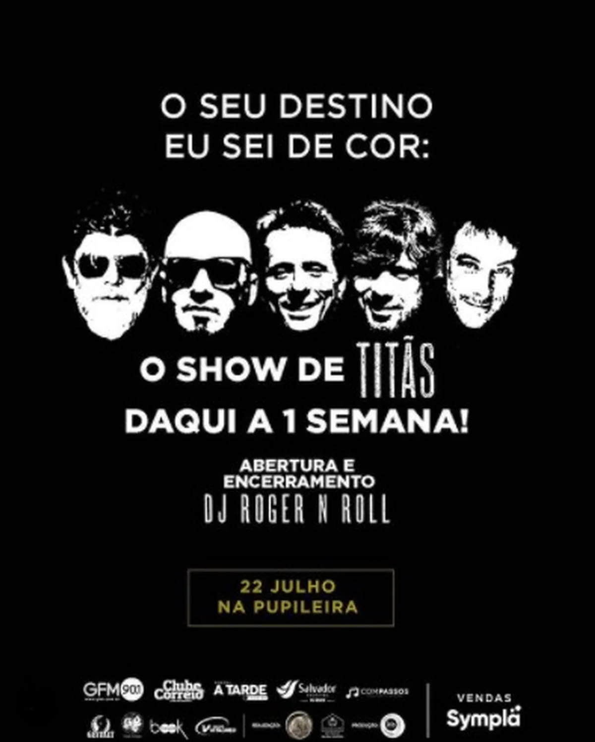 Titãs fazem show em Salvador na Pupileira