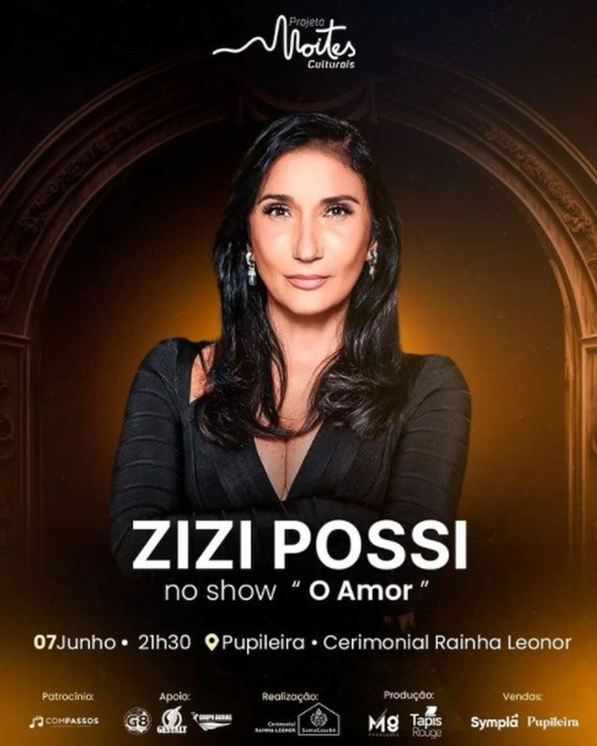 Zizi Possi faz show na Pupileira para celebrar o Dia dos Namorados