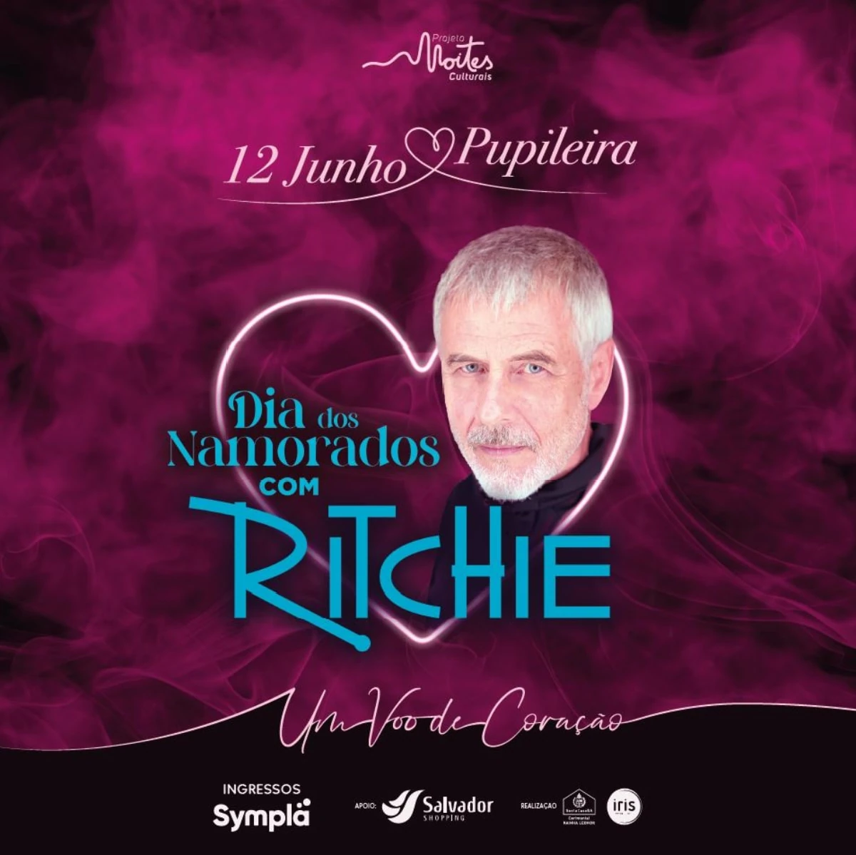 Ritchie se apresenta em Salvador no Dia dos Namorados