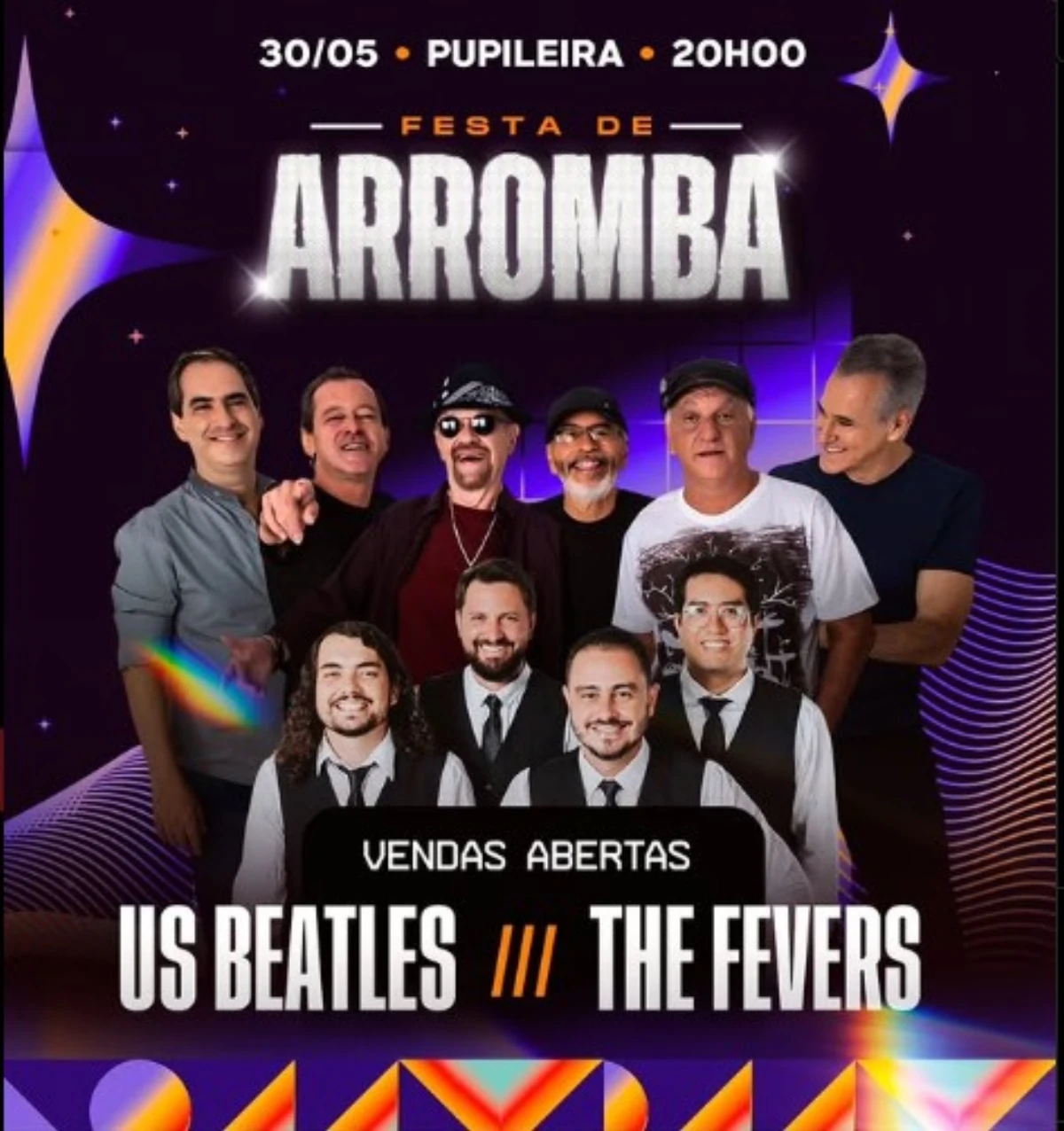 Festa de Arromba: The Fevers e Us Beatles