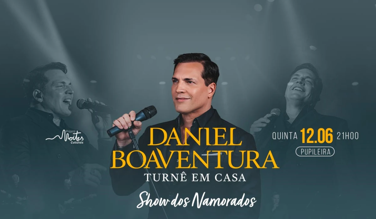 Daniel Boaventura apresenta show na Pupileira, em Salvador