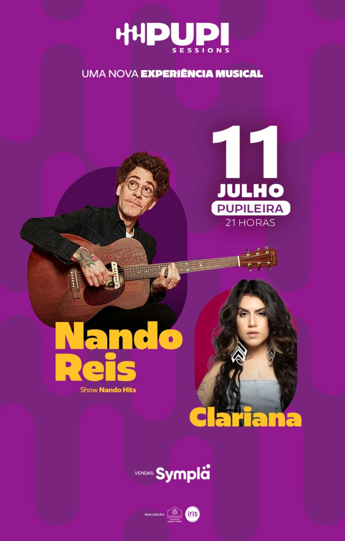 Nando Reis apresenta a turnê